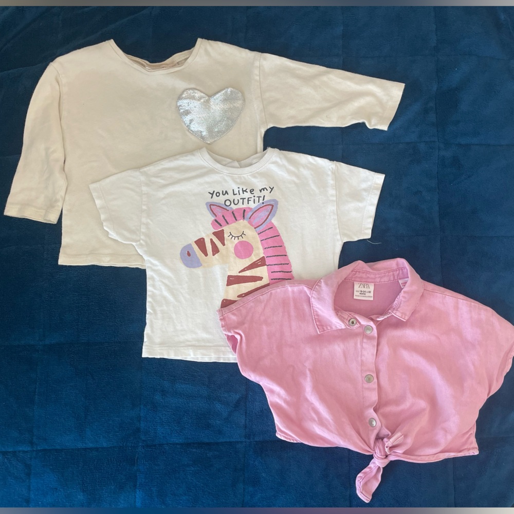 Zara Bundle Toddler Shirts